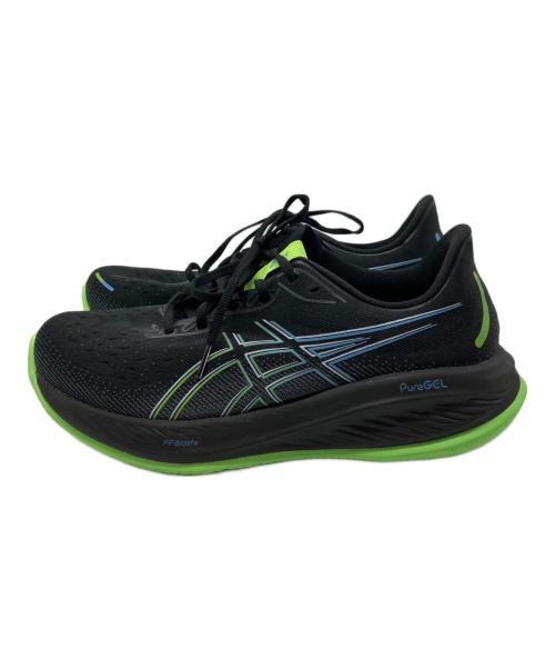 asics（アシックス）asics (アシックス) ランニングシューズ ゲル キュムラス26  ブラック サイズ:29の古着・服飾アイテム