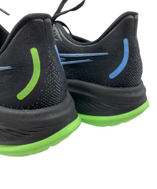 asics（アシックス）asics (アシックス) ランニングシューズ ゲル キュムラス26  ブラック サイズ:29の古着・服飾アイテム