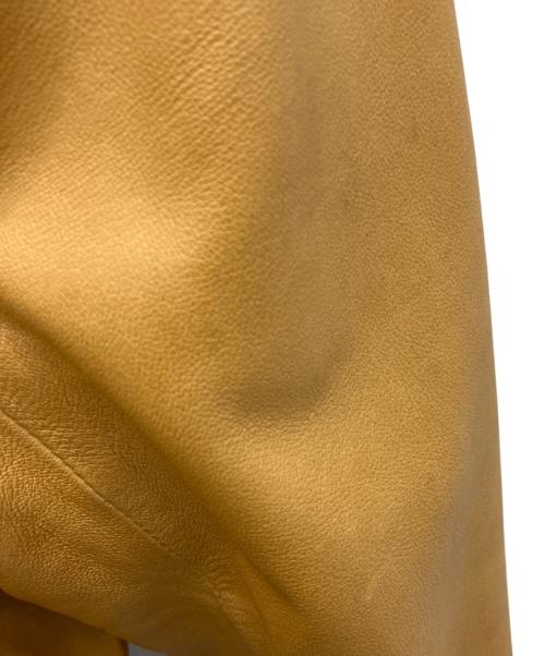 SHIPS（シップス）SHIPS (シップス) シングルライダースジャケット ブラウン サイズ:SIZE　L　の古着・服飾アイテム