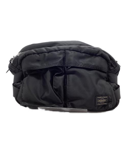 PORTER（ポーター）PORTER (ポーター) タンカー ウエストバッグ ブラックの古着・服飾アイテム