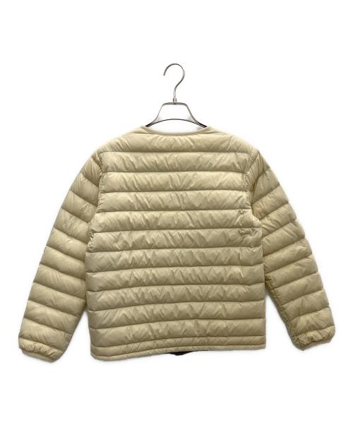 DANTON（ダントン）DANTON (ダントン) INNER DOWN CREWNECK JACKET ベージュ サイズ:SIZE34の古着・服飾アイテム