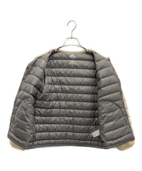 DANTON（ダントン）DANTON (ダントン) INNER DOWN CREWNECK JACKET ベージュ サイズ:SIZE34の古着・服飾アイテム