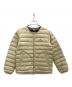 DANTON（ダントン）の古着「INNER DOWN CREWNECK JACKET」｜ベージュ
