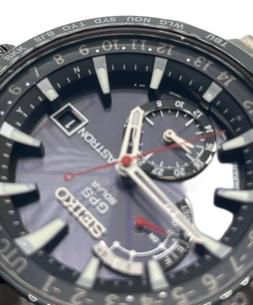 SEIKO（セイコー）SEIKO (セイコー) アストロン GPS ソーラー デイト ブラックの古着・服飾アイテム