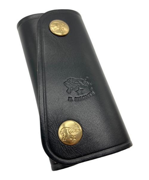 IL BISONTE（イル ビゾンテ）IL BISONTE (イル ビゾンテ) 4連キーケース ブラックの古着・服飾アイテム