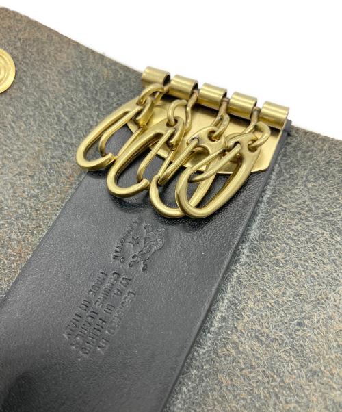 IL BISONTE（イル ビゾンテ）IL BISONTE (イル ビゾンテ) 4連キーケース ブラックの古着・服飾アイテム