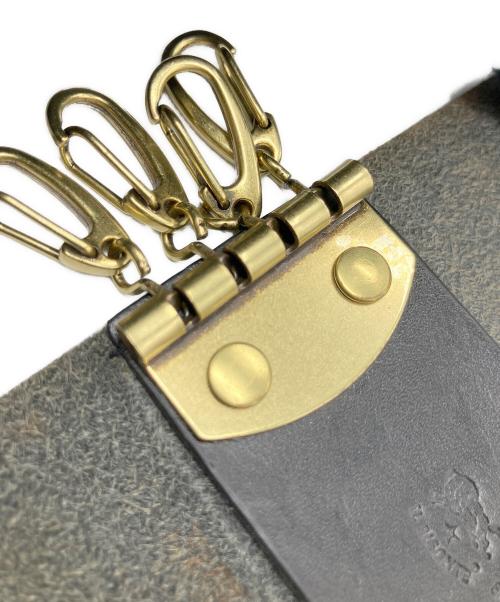 IL BISONTE（イル ビゾンテ）IL BISONTE (イル ビゾンテ) 4連キーケース ブラックの古着・服飾アイテム