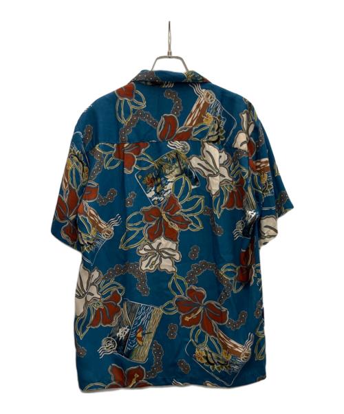 Diamond Head（ダイアモンドヘッド）Diamond Head (ダイアモンドヘッド) アロハシャツ ブルー サイズ:Mの古着・服飾アイテム