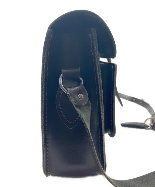 The leather Satchel（ザレザーサッチェル）the leather satchel (ザレザーサッチェル) ショルダーバッグ ダークブラウンの古着・服飾アイテム