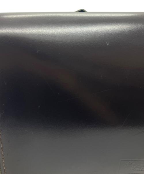 The leather Satchel（ザレザーサッチェル）the leather satchel (ザレザーサッチェル) ショルダーバッグ ダークブラウンの古着・服飾アイテム