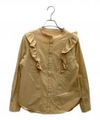 Adam et Ropeアダム エ ロペ）の古着「ブラウス」｜ベージュ