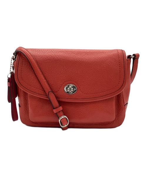 COACH（コーチ）COACH (コーチ) ショルダーバッグ レッドの古着・服飾アイテム