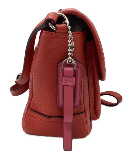 COACH（コーチ）COACH (コーチ) ショルダーバッグ レッドの古着・服飾アイテム