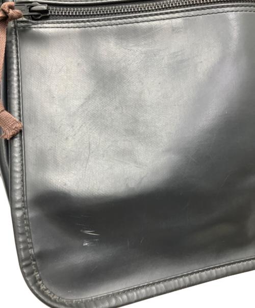 LUGGAGE LABEL（ラゲッジ レーベル）LUGGAGE LABEL (ラゲッジ レーベル) メッセンジャーショルダーバッグ グレー×オリーブの古着・服飾アイテム