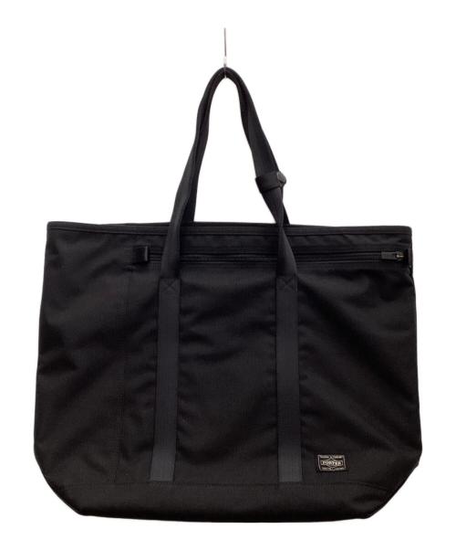 PORTER（ポーター）PORTER (ポーター) トートバッグ テンション ブラックの古着・服飾アイテム
