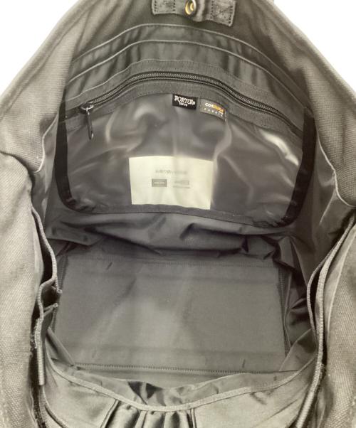 PORTER（ポーター）PORTER (ポーター) トートバッグ テンション ブラックの古着・服飾アイテム