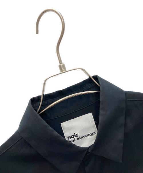 noir kei ninomiya（ノワール ケイ ニノミヤ）noir kei ninomiya (ノワール ケイ ニノミヤ) フリル長袖ワンピース ブラック サイズ:Sの古着・服飾アイテム