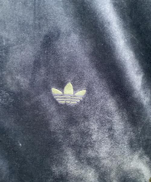 adidas Originals（アディダスオリジナル）adidas Originals (アディダスオリジナル) ベロア トラックジャケット ネイビー サイズ:2XLの古着・服飾アイテム