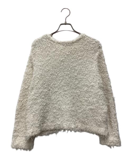 TORRAZZO DONNA（トラッゾドンナ）TORRAZZO DONNA (トラッゾドンナ) ファンシーヤーンコンパクトジャケット アイボリー サイズ:SIZE Freeの古着・服飾アイテム