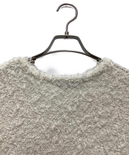 TORRAZZO DONNA（トラッゾドンナ）TORRAZZO DONNA (トラッゾドンナ) ファンシーヤーンコンパクトジャケット アイボリー サイズ:SIZE Freeの古着・服飾アイテム
