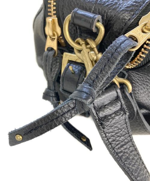 VIOLAd'ORO（ヴィオラドーロ）VIOLAd'ORO (ヴィオラドーロ) タッセルショルダーバッグ ブラックの古着・服飾アイテム