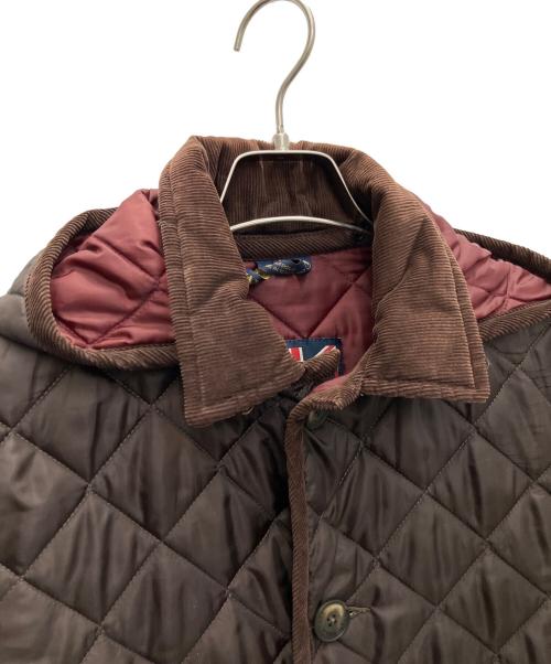 LAVENHAM（ラベンハム）LAVENHAM (ラベンハム) キルティングジャケット ブラウン サイズ:Mの古着・服飾アイテム