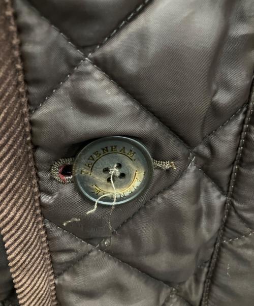 LAVENHAM（ラベンハム）LAVENHAM (ラベンハム) キルティングジャケット ブラウン サイズ:Mの古着・服飾アイテム