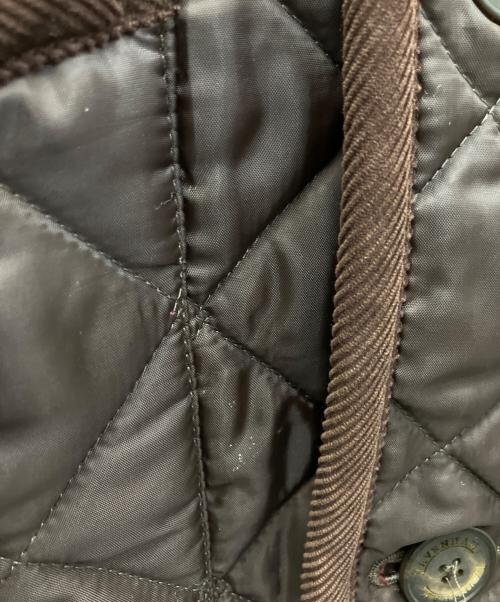 LAVENHAM（ラベンハム）LAVENHAM (ラベンハム) キルティングジャケット ブラウン サイズ:Mの古着・服飾アイテム