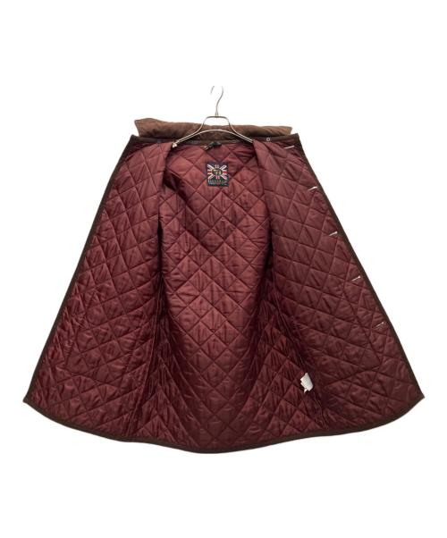 LAVENHAM（ラベンハム）LAVENHAM (ラベンハム) キルティングジャケット ブラウン サイズ:Mの古着・服飾アイテム