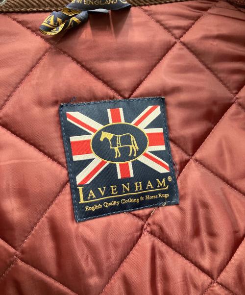 LAVENHAM（ラベンハム）LAVENHAM (ラベンハム) キルティングジャケット ブラウン サイズ:Mの古着・服飾アイテム