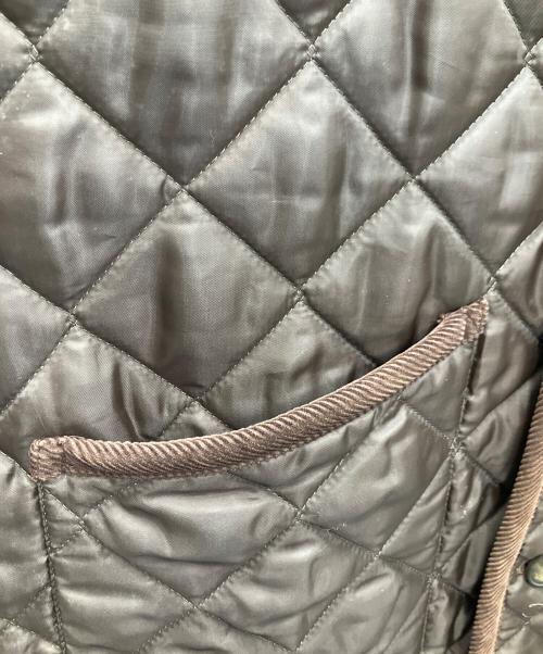 LAVENHAM（ラベンハム）LAVENHAM (ラベンハム) キルティングジャケット ブラウン サイズ:Mの古着・服飾アイテム