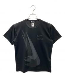 NIKE×COMME des GARCONS（ナイキ×コムデギャルソン）の古着「プリントTシャツ」｜ブラック