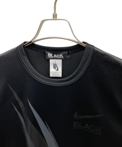 NIKE（ナイキ）NIKE (ナイキ) COMME des GARCONS (コムデギャルソン) プリントTシャツ ブラック サイズ:Mの古着・服飾アイテム