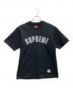 SUPREMEシュプリーム）の古着「アーチロゴT」｜ブラック