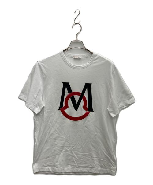 MONCLER（モンクレール）MONCLER (モンクレール) MAGLIA T-SHIRTS ホワイト サイズ:Mの古着・服飾アイテム