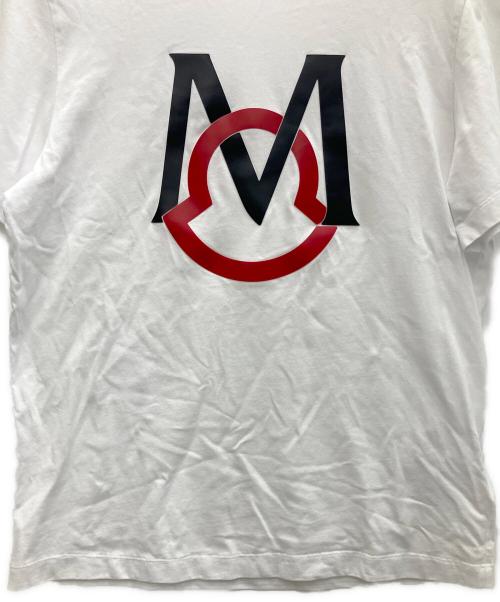 MONCLER（モンクレール）MONCLER (モンクレール) MAGLIA T-SHIRTS ホワイト サイズ:Mの古着・服飾アイテム