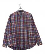 THE NORTH FACEザ ノース フェイス）の古着「ロングスリーブマドラスシャツ」｜レッド