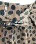中古・古着 VERMEIL par iena (ヴェルメイユ パー イエナ) レオパード プリントタックフレアスカート ロング ブラウン×ブラック サイズ:SIZE36：7000円