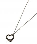 TIFFANY & Co.ティファニー）の古着「オープンハートネックレス」｜シルバー