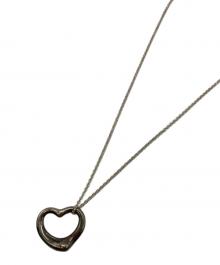 TIFFANY & Co.（ティファニー）の古着「オープンハートネックレス」｜シルバー