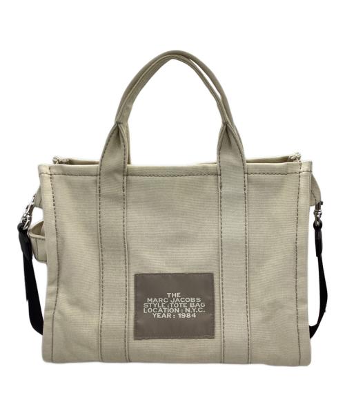 MARC JACOBS（マークジェイコブス）MARC JACOBS (マークジェイコブス) ザ キャンバス トート バッグ ミディアム アイボリーの古着・服飾アイテム