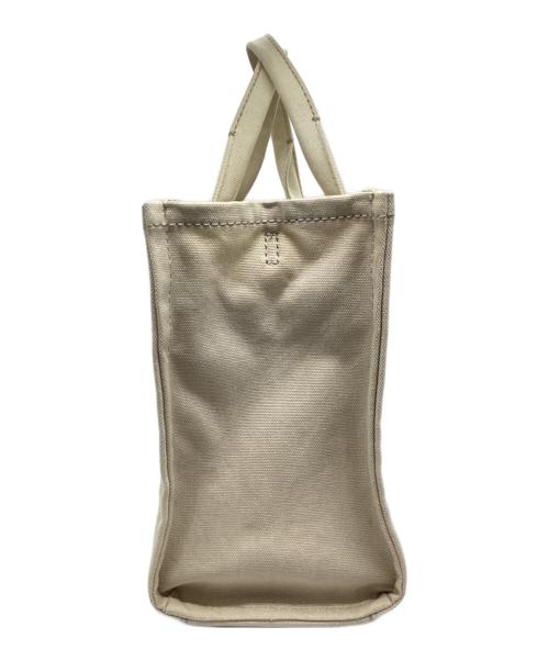 MARC JACOBS（マークジェイコブス）MARC JACOBS (マークジェイコブス) ザ キャンバス トート バッグ ミディアム アイボリーの古着・服飾アイテム
