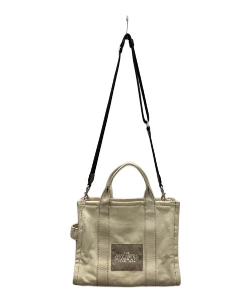 MARC JACOBS（マークジェイコブス）MARC JACOBS (マークジェイコブス) ザ キャンバス トート バッグ ミディアム アイボリーの古着・服飾アイテム