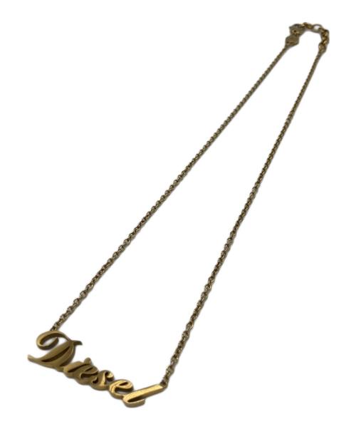 DIESEL（ディーゼル）DIESEL (ディーゼル) ロゴチェーンネックレスの古着・服飾アイテム