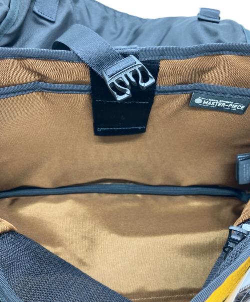 master-piece（マスターピース）master-piece (マスターピース) メッセンジャーバッグ イエロー×ネイビーの古着・服飾アイテム