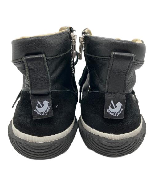 SPINGLE MOVE（スピングルムーヴ）SPINGLE MOVE (スピングルムーヴ) ハイカットスニーカー ブラック サイズ:Mの古着・服飾アイテム