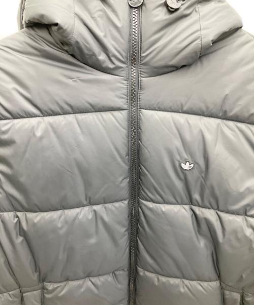 adidas Originals（アディダスオリジナル）adidas originals (アディダスオリジナル) Pad Hooded Puff JKT ブラック サイズ:Lの古着・服飾アイテム