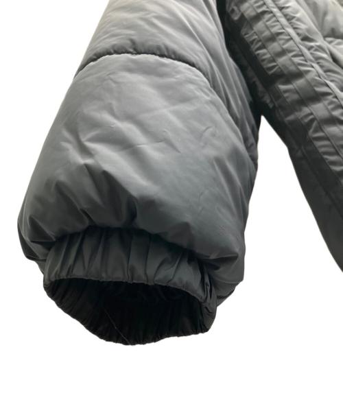 adidas Originals（アディダスオリジナル）adidas originals (アディダスオリジナル) Pad Hooded Puff JKT ブラック サイズ:Lの古着・服飾アイテム