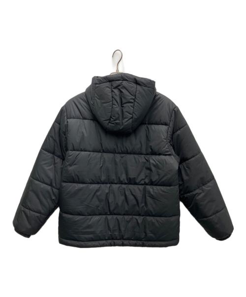 adidas Originals（アディダスオリジナル）adidas originals (アディダスオリジナル) Pad Hooded Puff JKT ブラック サイズ:Lの古着・服飾アイテム