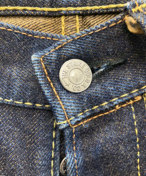 THE STRIKE GOLD（ストライクゴールド）THE STRIKE GOLD (ストライクゴールド) デニムパンツ インディゴ サイズ:71cm （W28）の古着・服飾アイテム